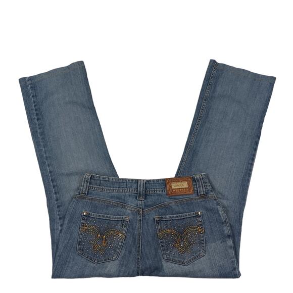 J1023 GUC Vintage Lawman High Rise Jeans size 9 - Picture 2 of 9